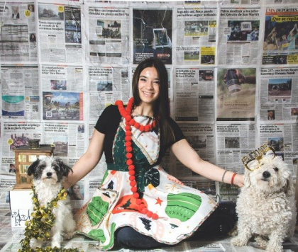 Maitena navidad verde